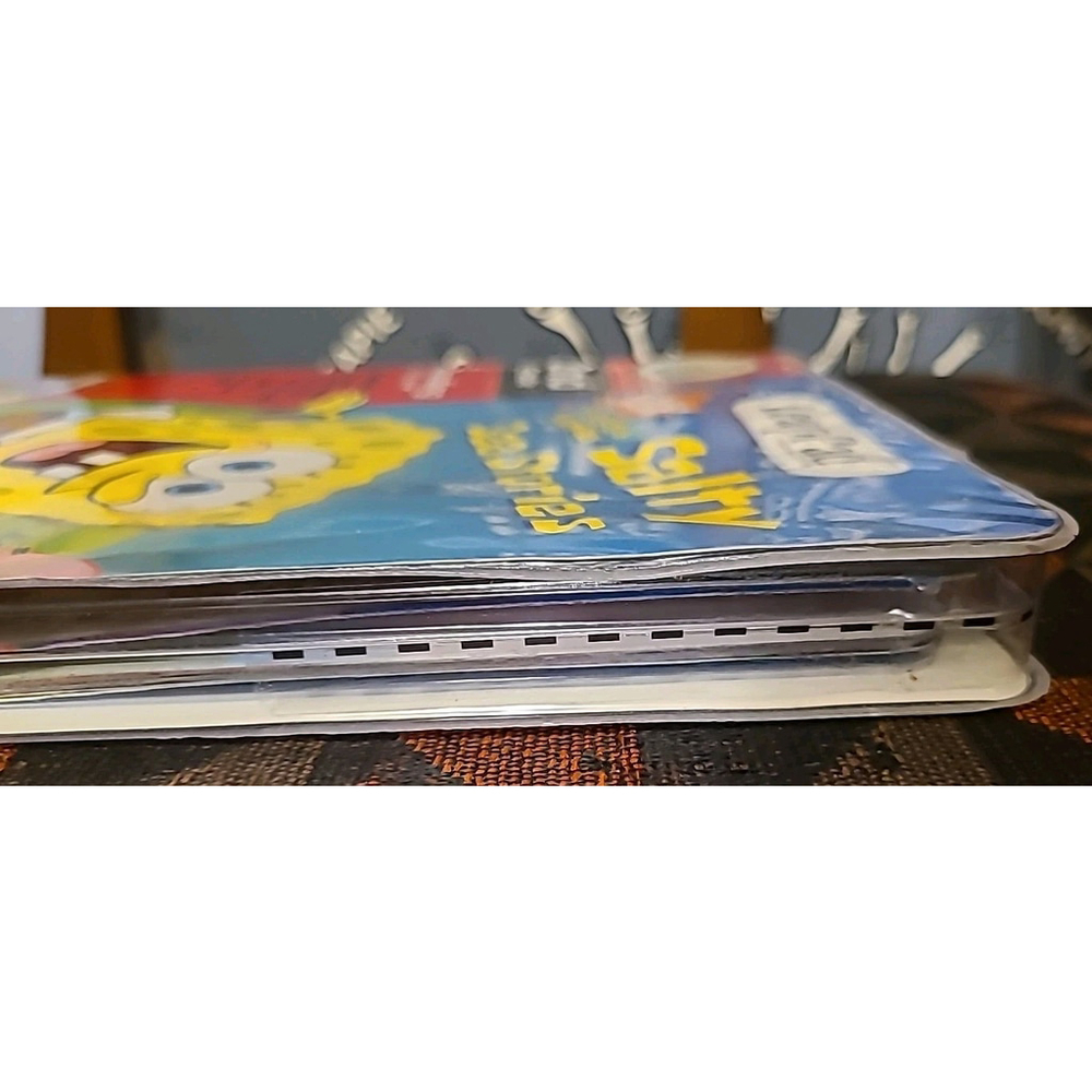 Leap Frog Leap Pad SpongeBob Reading Activity Book & Game Cartridge Salty Sea